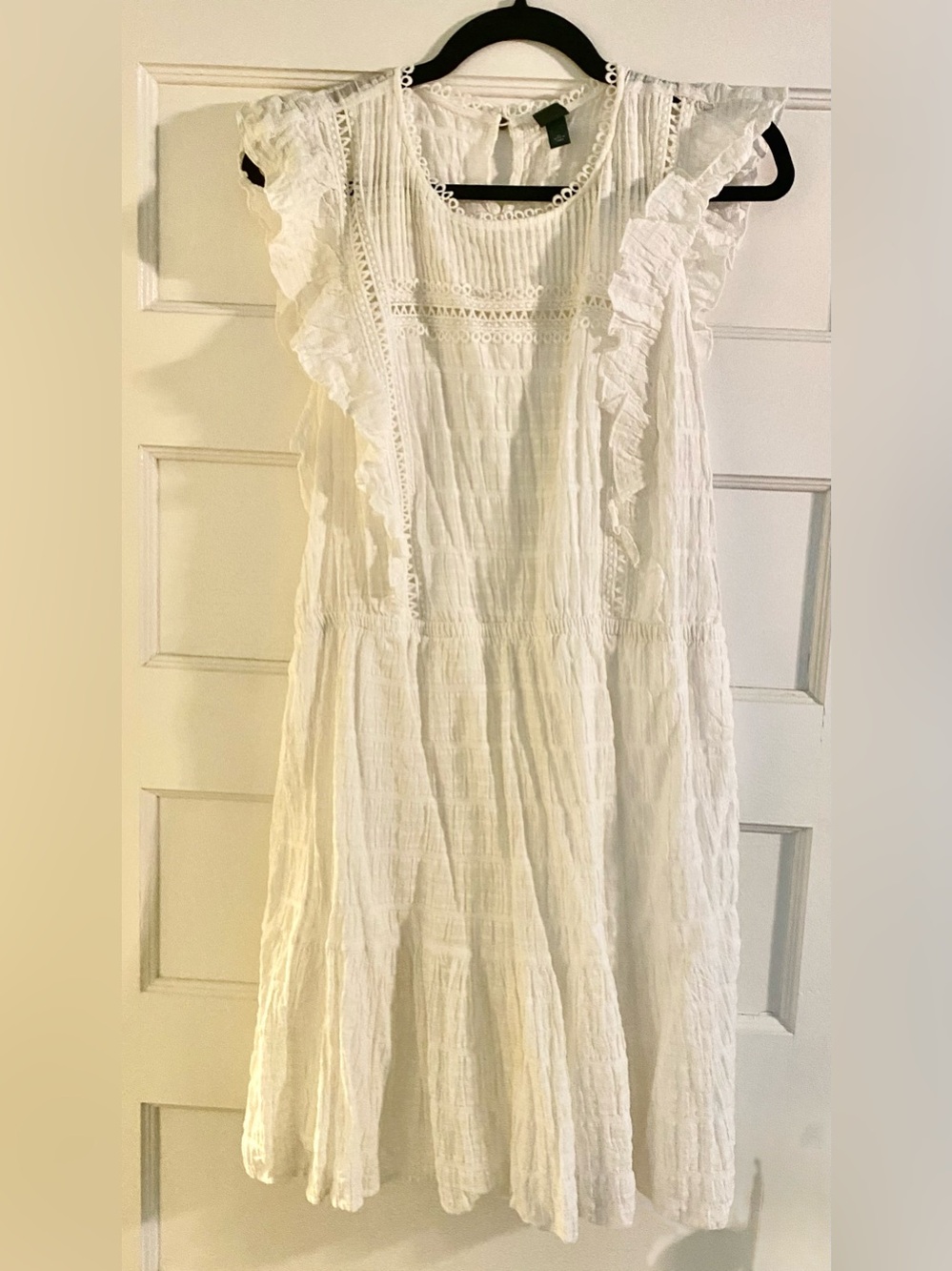 Eyelet Ruffle Lace Summer Dress